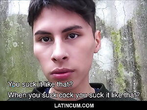Young Broke Latino Twink Has Sex With Stranger Off Street For Money POV