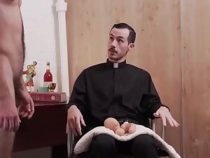 Father spank and bareback