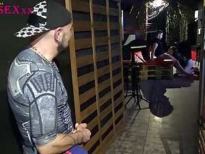 Spying on a couple having sex