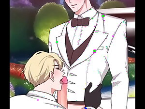 [HENTAI YAOI] The prince sucked the prince's locate