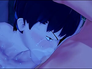 Kageyama from Haikyuu relative to a Orgy just about 5 mens Yaoi Video Asian Japanese Manga Anime Hentai Gay Porn